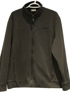 Bench Charcoal Gray Zip Up Sweater Size XL